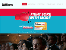 Tablet Screenshot of difflam.com